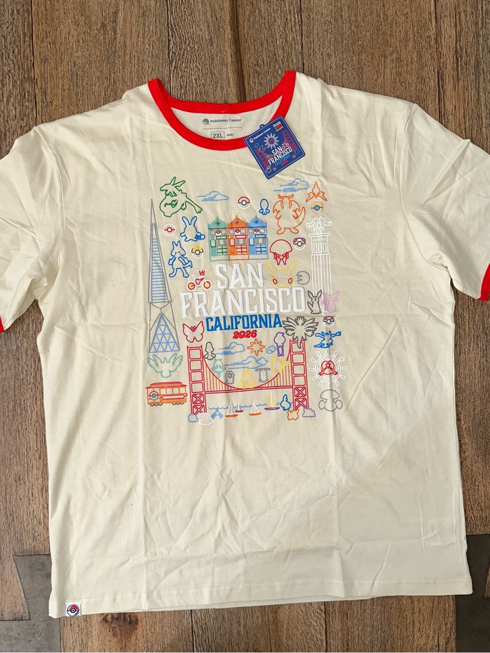 Pokémon World Championships 2026 San Francisco Exclusive Ringer T-Shirt